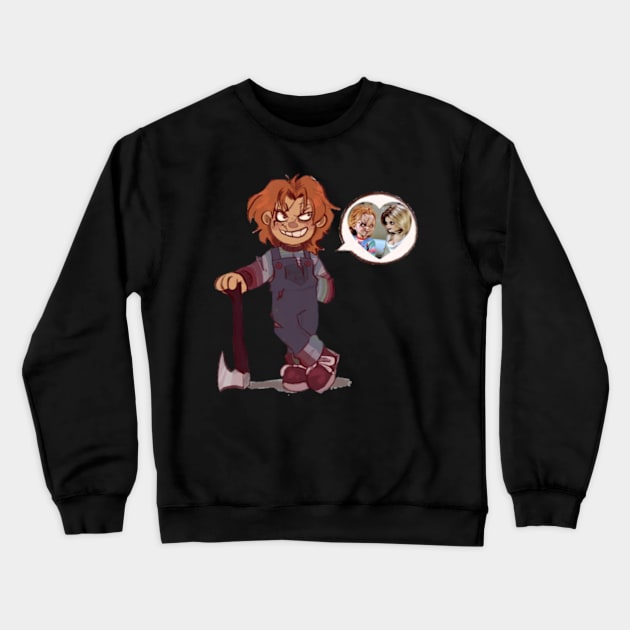 Chucky t-shirt Crewneck Sweatshirt by Hitamshop